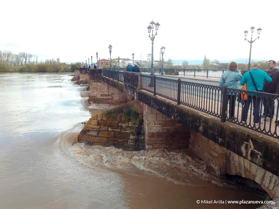 Crecida del Ebro (Tudela, 13-04-2018 a las 11 horas) - 2