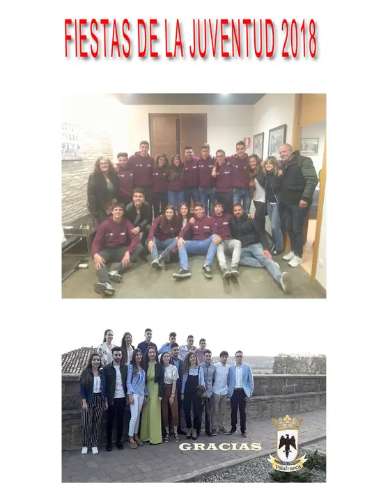 Fiestas de la juventud 2018 en Villafranca