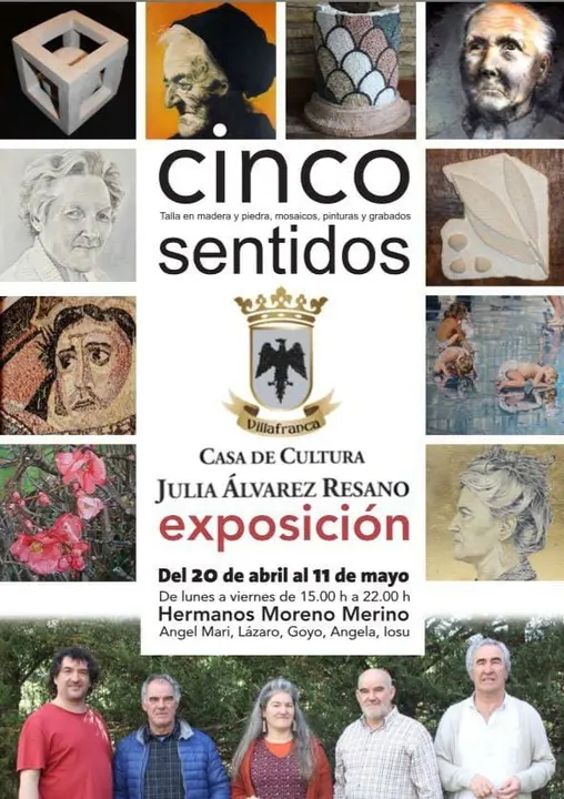 Exposici&oacute;n en Villafranca 'Cinco Sentidos' de los Hermanos Moreno Merino