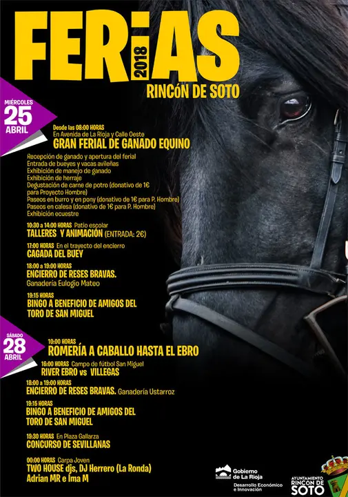 Ferias 2018 en Rinc&oacute;n de Soto