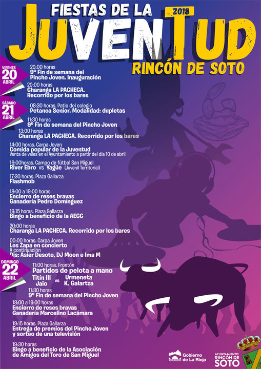 Fiestas de la juventud 2018 en Rincón de Soto