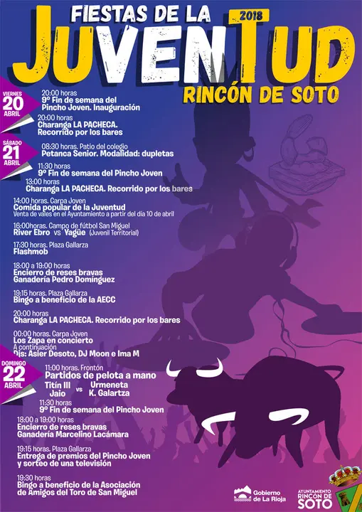 Fiestas de la juventud 2018 en Rinc&oacute;n de Soto