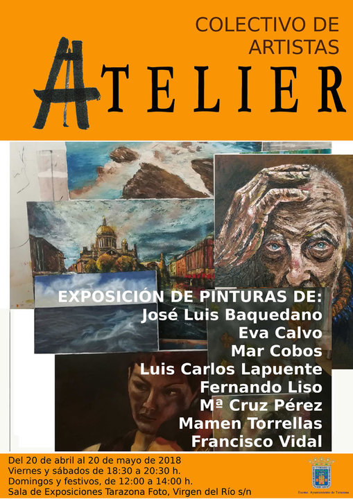 Exposición pictórica del Colectivo Atelier de Tarazona