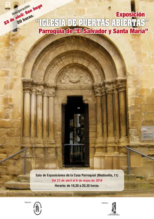 Exposici&oacute;n en Ejea 'Iglesia de puertas abiertas'