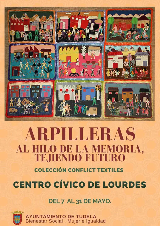 Exposici&oacute;n en Tudela 'Arpilleras, a hilo de la memoria, tejiendo futuro'