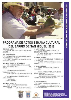 Semana Cultural del Barrio de San Miguel de Tarazona