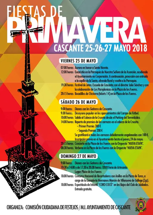 Fiestas de primavera 2018 en Cascante