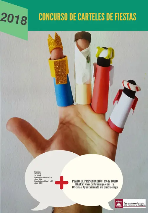 Concurso de carteles de fiestas de Cintru&eacute;nigo 2018