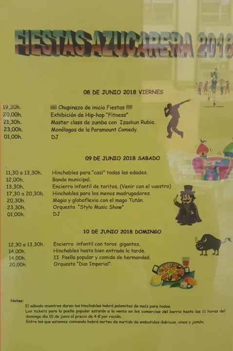 Fiestas de la Azucarera 2018 en Tudela