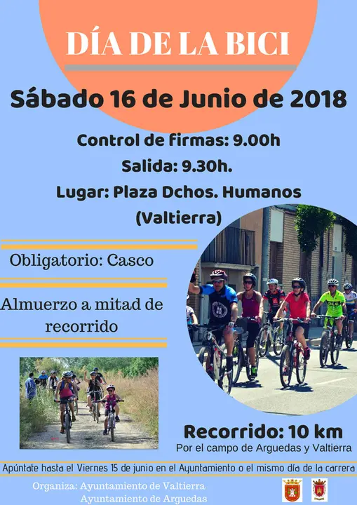 D&iacute;a de la bici en Valtierra