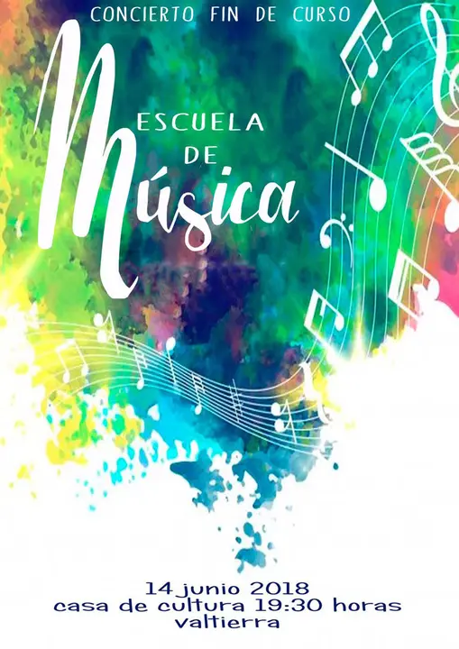 Concierto de fin de curso de la Escuela de M&uacute;sica de Valtierra
