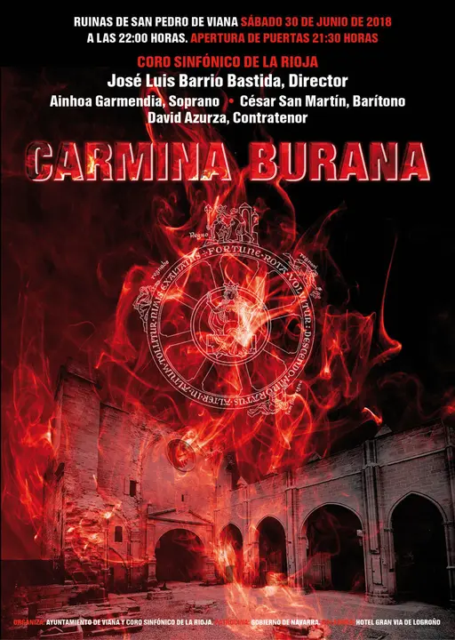 Concierto en Viana 'Carmina Burana' a cargo del Coro Sinf&oacute;nico de La Rioja