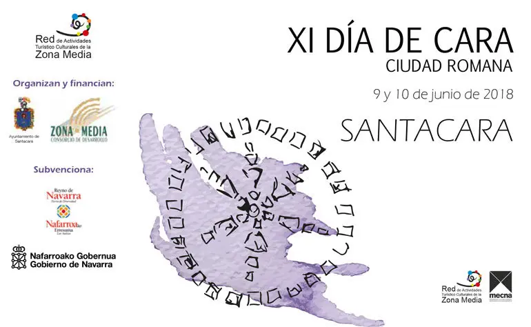 XI D&iacute;a de Cara, Ciudad Romana, en Santacara