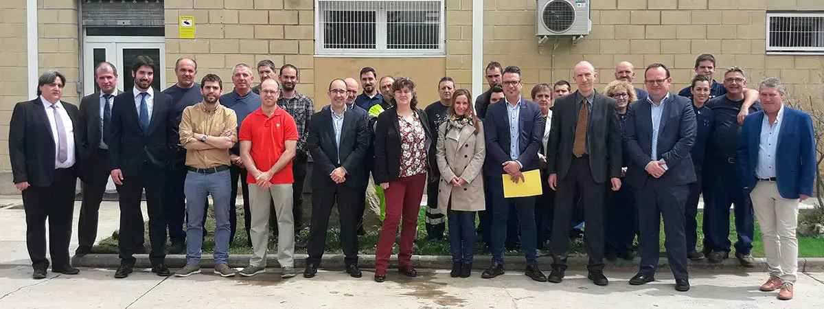 La Mancomunidad de la Ribera Alta de Navarra y Ecoembes apuestan por la tecnolog&iacute;a 4.0 en Peralta