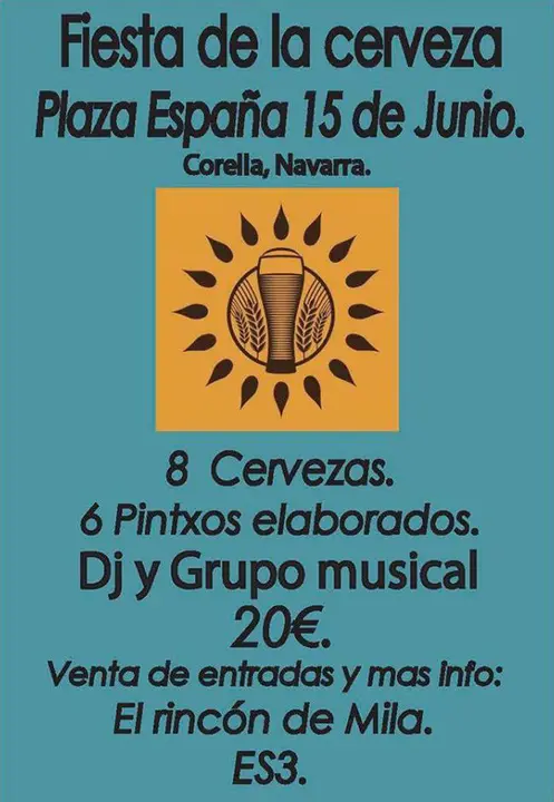 Fiesta de la cerveza en Corella