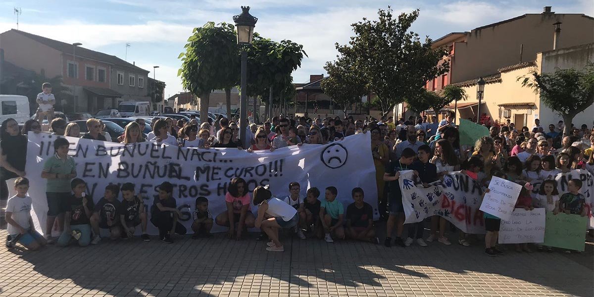 Manifestación Pediatría en Buñuel
