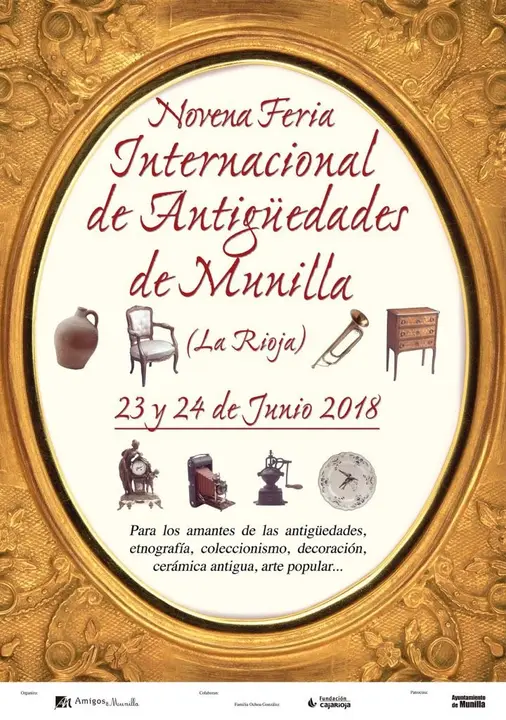 9&ordf; Feria Internacional de Antig&uuml;edades de Munilla