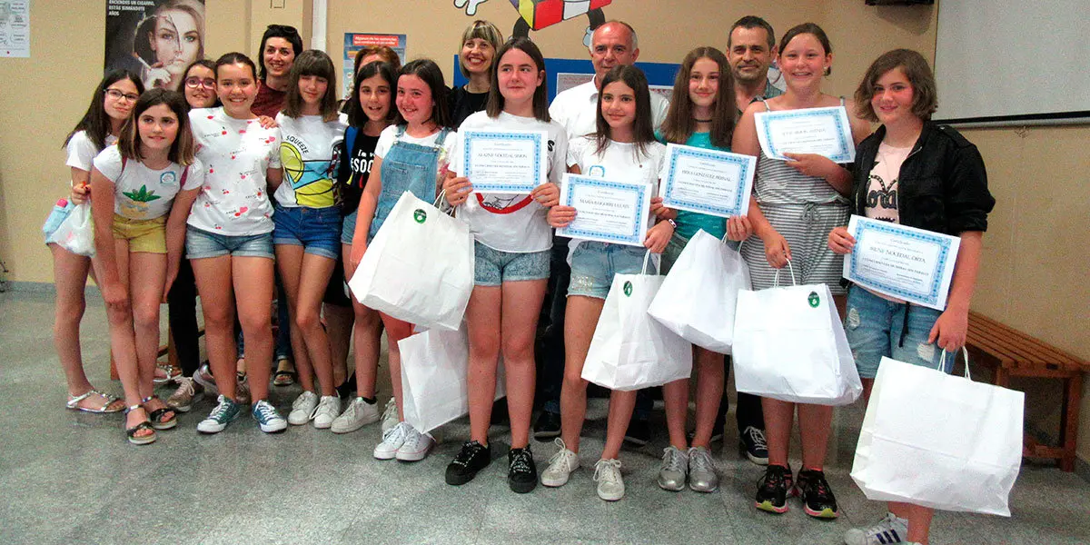 Ganadores del concurso Sin Tabaco