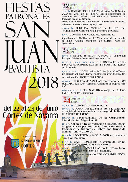 Fiestas de San Juan en Cortes