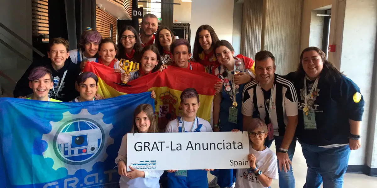 La Anunciata en la First Lego League Open International