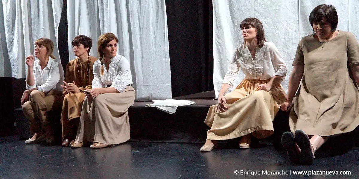 El grupo de teatro Caricaturas con 'Se&ntilde;aladas'