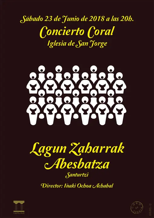 Concierto Coral en Tudela 'Lagun Zaharrak Abesbatza' de Santurtzi