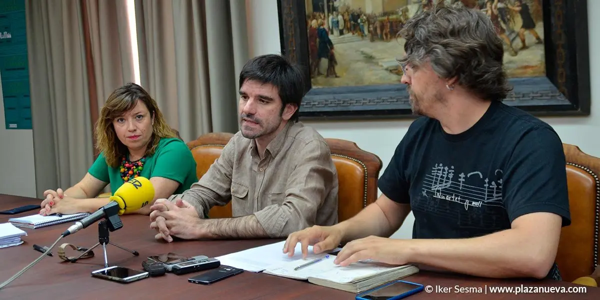 Silvia Cepas, Eneko Larrarte y Daniel L&oacute;pez