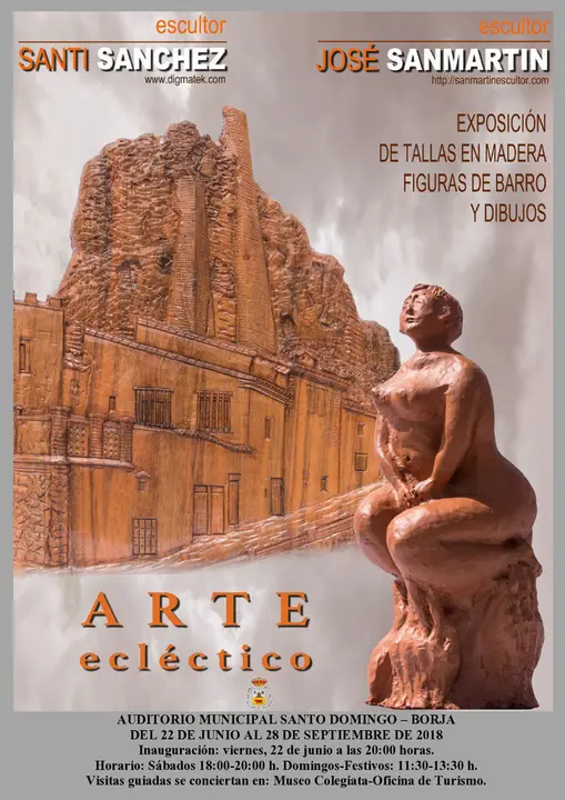 Exposici&oacute;n en Tauste 'Arte ecl&eacute;ctico'