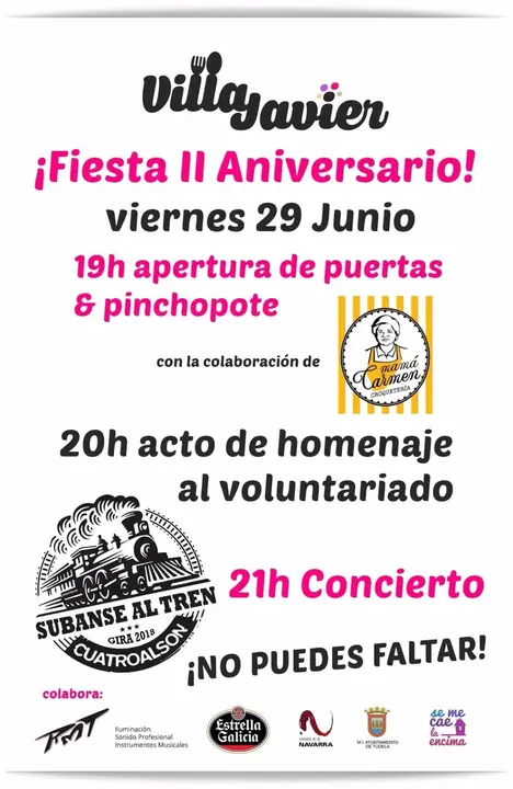 II Aniversario de Villa Javier en Tudela