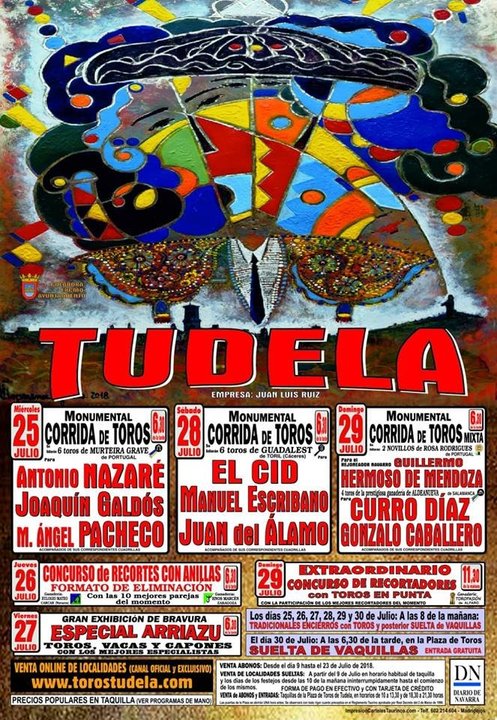 Feria taurina de Tudela 2018