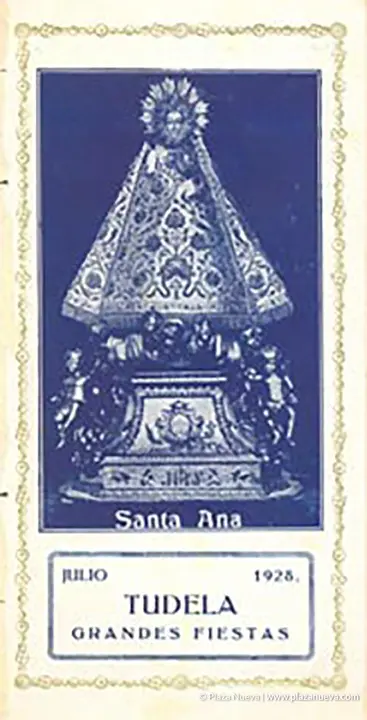Cartel Fiestas de Tudela 1926