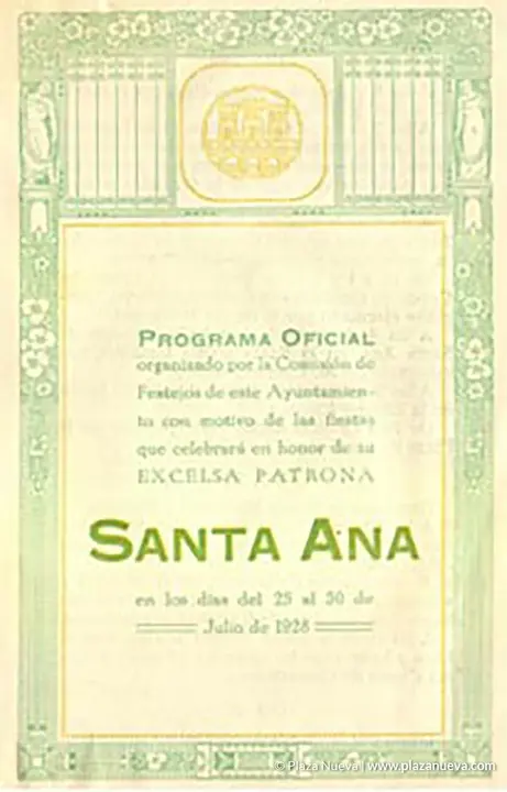 Cartel Fiestas de Tudela 1928