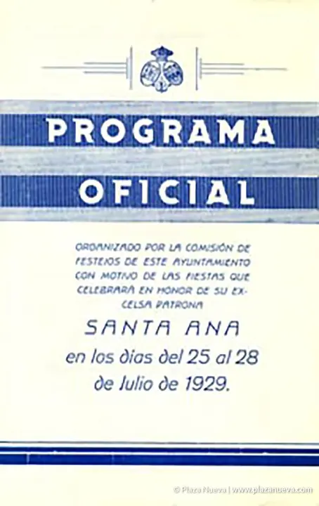 Cartel Fiestas de Tudela 1929