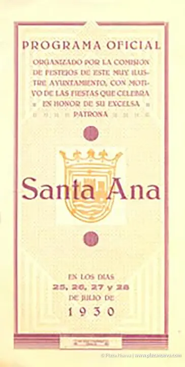 Cartel Fiestas de Tudela 1930