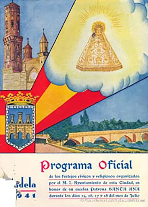 Cartel Fiestas de Tudela 1941