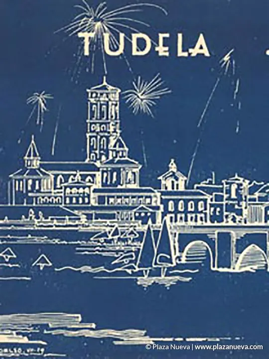 Cartel Fiestas de Tudela 1959