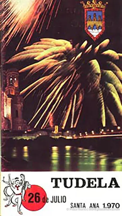 Cartel Fiestas de Tudela 1970