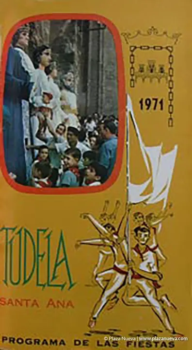 Cartel Fiestas de Tudela 1971