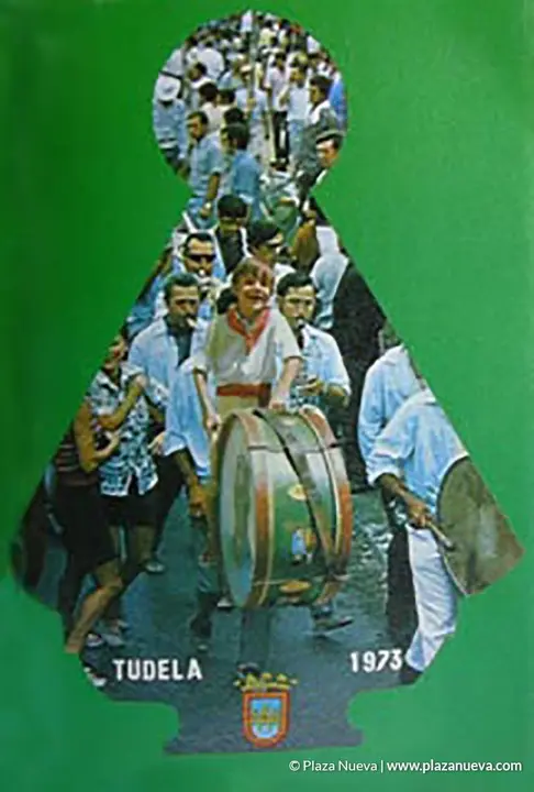 Cartel Fiestas de Tudela 1973