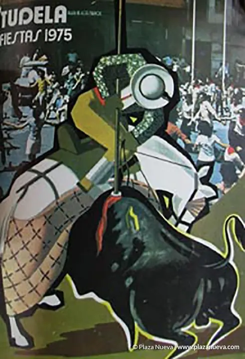 Cartel Fiestas de Tudela 1975