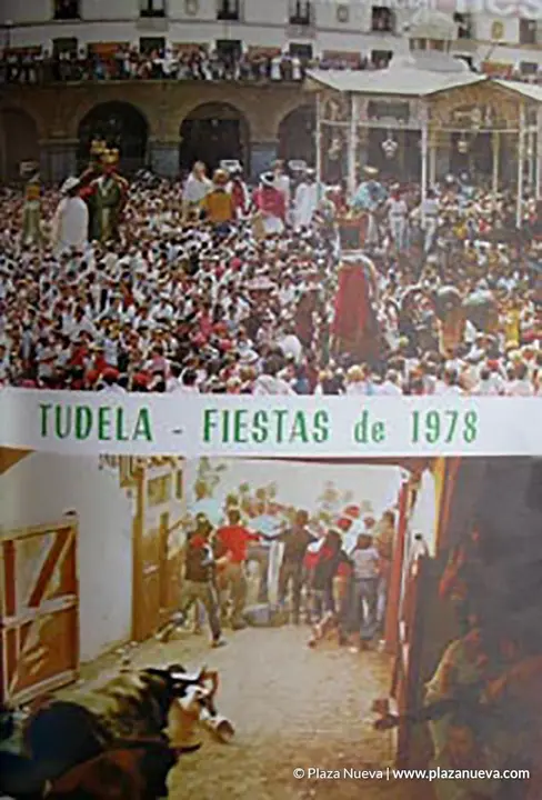 Cartel Fiestas de Tudela 1978