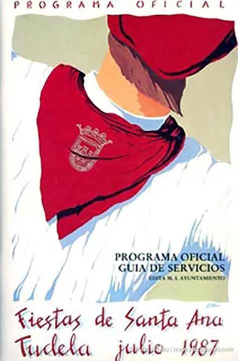 Cartel Fiestas de Tudela 1987