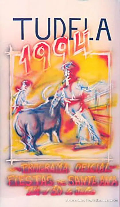 Cartel Fiestas de Tudela 1994