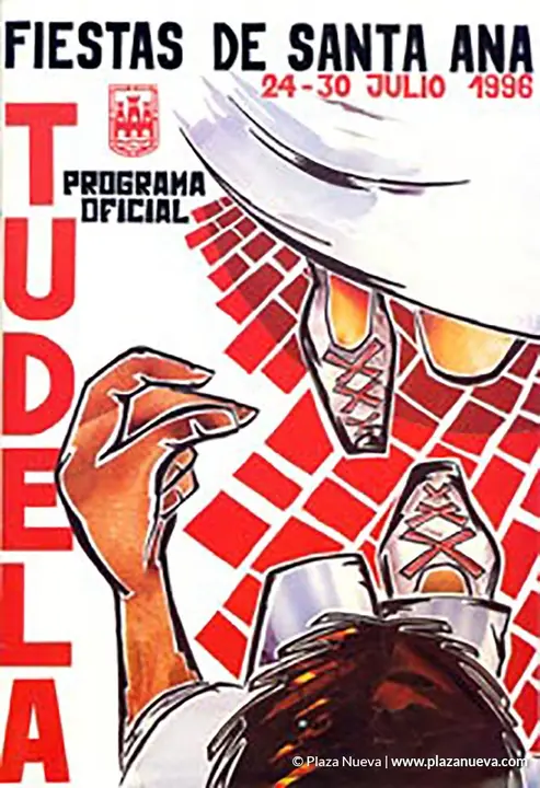 Cartel Fiestas de Tudela 1996