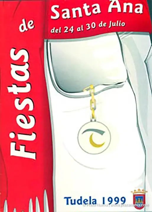 Cartel Fiestas de Tudela 1999