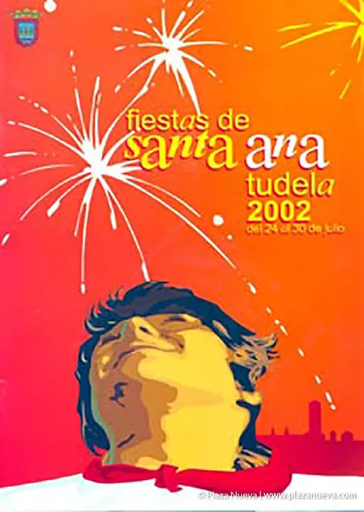 Cartel Fiestas de Tudela 2002