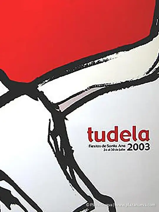 Cartel Fiestas de Tudela 2003