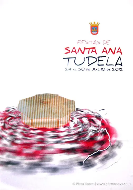 Cartel Fiestas de Tudela 2012