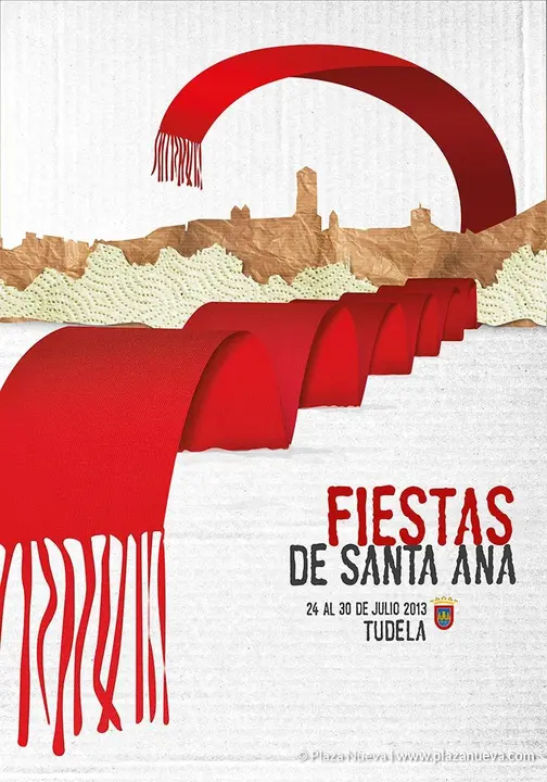 Cartel Fiestas de Tudela 2013