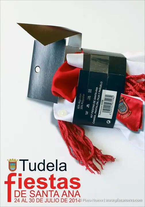 Cartel Fiestas de Tudela 2014